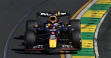 Red Bull&#039;s Max Verstappen in action during the Australian Grand Prix 2024 at Albert Park Circuit, Melbourne, Australia, March 24, 2024. (EPA Photo)