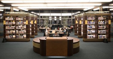 A view from a room at the Presidential Library in the capital Ankara, Türkiye, April 5, 2024. (AA Photo)