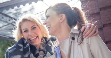 Healthy relationships are key to sustained happiness, researchers have found. But you don't need tons of friends – all that matters is that they are supportive. (dpa Photo)