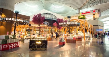 Istanbul Airport is a hub where East meets West in a seamless blend of modernity and tradition, Istanbul, Türkiye. June 6, 2023. (Shutterstock Photo)