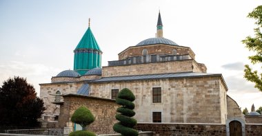 Mevlana Museum in Konya has emerged as the most visited museum in the first three months of this year, Konya, Türkiye, April 6, 2024. (IHA Photo)