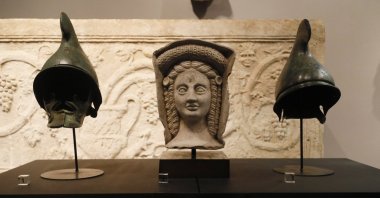 A staggering 25,525 historical artifacts and cultural assets, which had been smuggled abroad, have been successfully repatriated to Türkiye, Antalya, Türkiye, April 13, 2024. (DHA Photo)