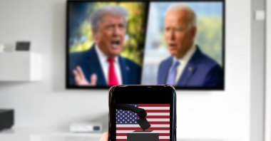 &quot;In response to the challenges the U.S. faces in the presidential electoral campaign, American legislators and major tech companies are striving to address these issues as swiftly as possible.&quot; (Shutterstock Photo)