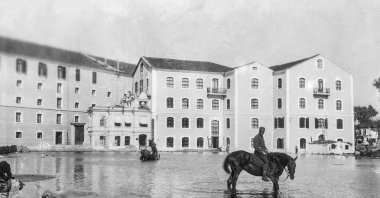 A photograph from the exhibition "Drama: A Bridge of Friendship." (Photo courtesy of Consulate General of Greece in Istanbul)