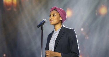 Imany performs during the 25th Slavyansky Bazar Festival in Vitebsk, Belarus, July 18, 2016. (Shutterstock Photo)