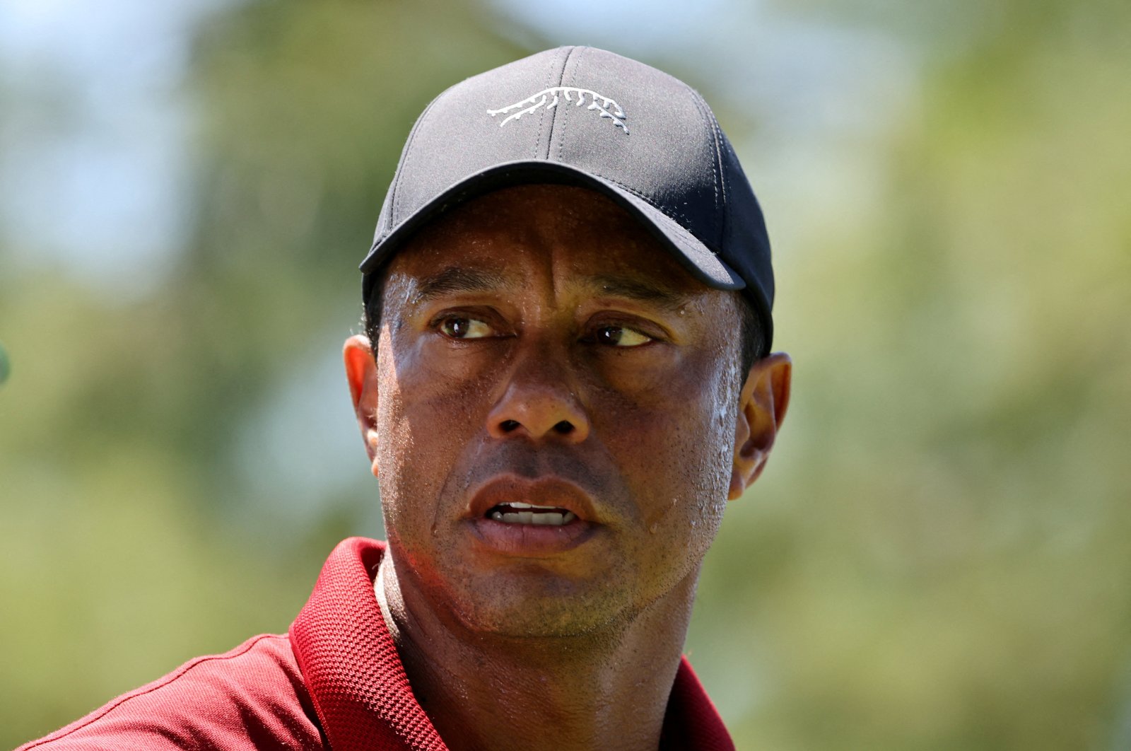 Tiger Woods on the 18th hole during the final round of the Masters at the Augusta National Golf Club, Augusta, Georgia, U.S., April 14, 2024. (Reuters Photo)