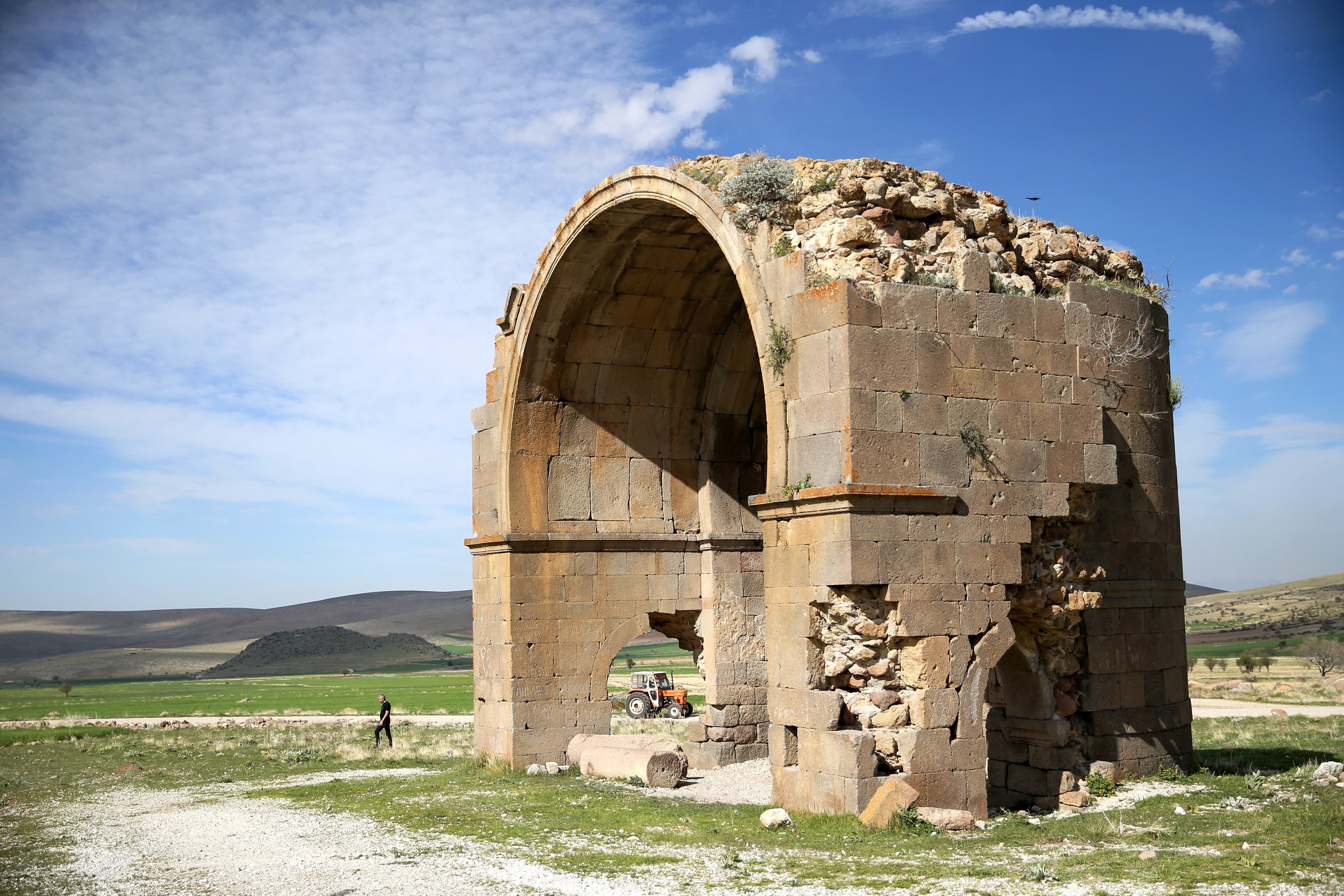 Karadağ&#039;s &quot;Thousand and One Churches&quot; area in Karaman, southern Türkiye, April 17, 2024. (AA Photo)