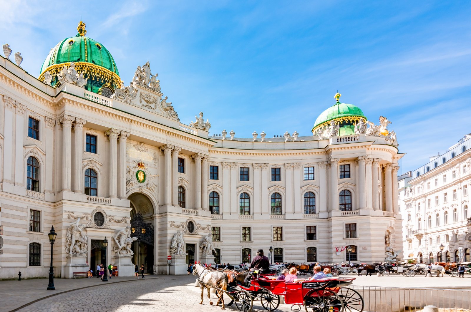 Hofburg Palace on St. Michael Square (Michaelerplatz), Vienna, Austria. (Shutterstock Photo)
