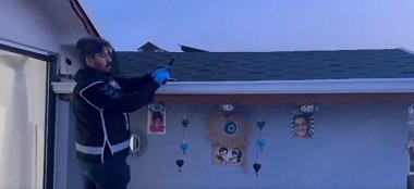 SOme 24 suspects, including the leader, were caught in an operation named "Mahzen-32," Bursa, Türkiye. April, 26, 2024. (IHA Photo)