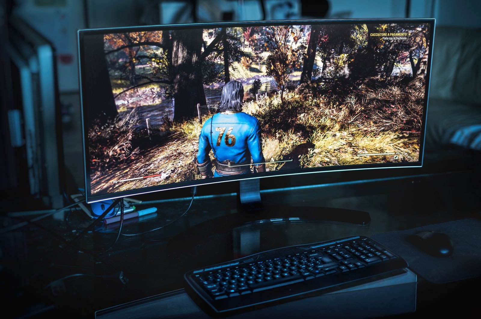 The Fallout 76 game by Bethesda software on display, Bologna, Italy, July 18, 2020. (Shutterstock Photo)