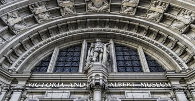 The famous portrait of Ottoman Sultan Mehmed II, also known as Mehmed the Conqueror, made by the Italian artist Gentile Bellini, is exhibited at the Victoria and Albert Museum (V&amp;A) in London, U.K. (Shutterstock Photo)