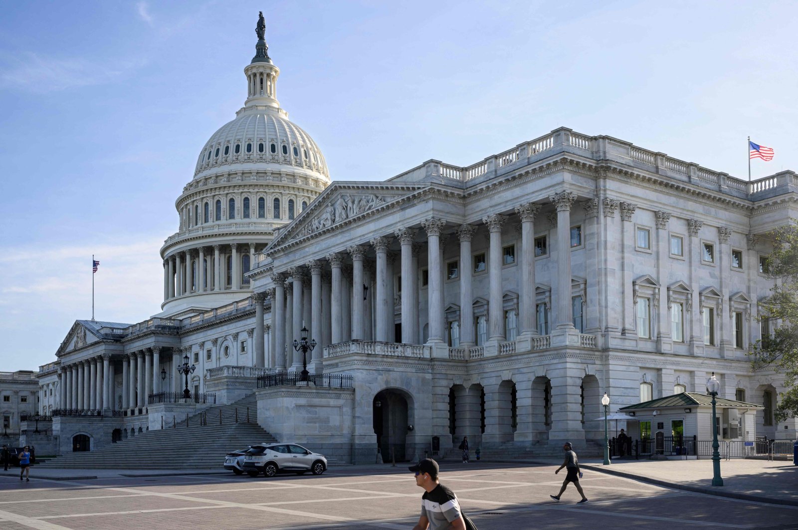 The U.S. Capitol is seen in Washington, DC, on April 23, 2024. (AFP Photo)
