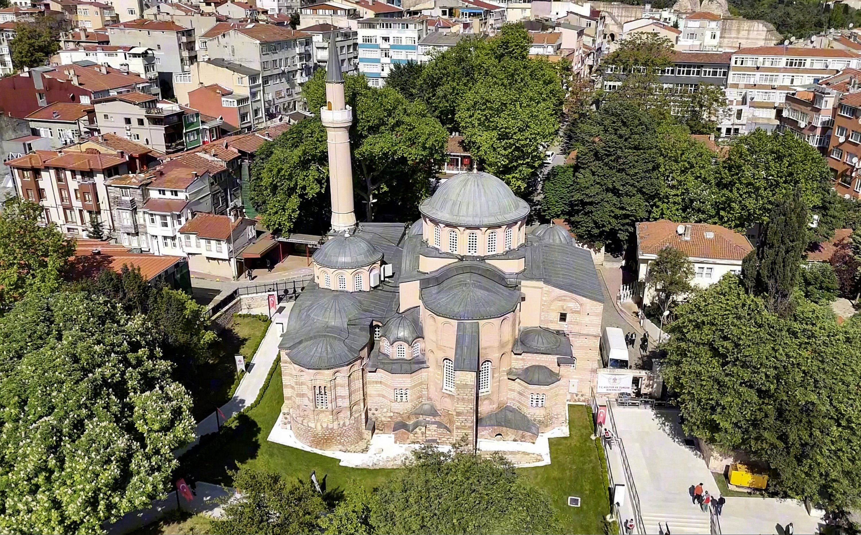 The Kariye Mosque in Istanbul, reconverted to a Mosque by Presidential Decree, will open today in Istanbul, Türkiye. May, 6, 2024. (AA Photo)