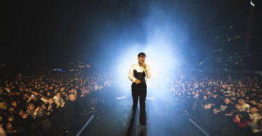 Ataköy Marina, which boasts being Türkiye&#039;s first mega yacht marina, also kicked off its open-air stage concerts with Motive, Istanbul, Türkiye, May 4, 2024. (Photo courtesy of Motive)