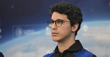 Tuva Cihangir Atasever is set to become Türkiye&#039;s second astronaut with an upcoming flight to the edge of space, Ankara, Türkiye, May 7, 2024. (AA Photo)