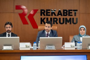 The Competition Board heard oral defenses in its investigation of French schools, Istanbul, Türkiye, April 17, 2024. (AA Photo)