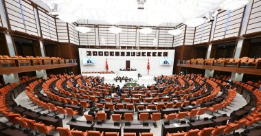 The General Assembly of the Turkish Parliament on May 9, 2024. (AA Photo)