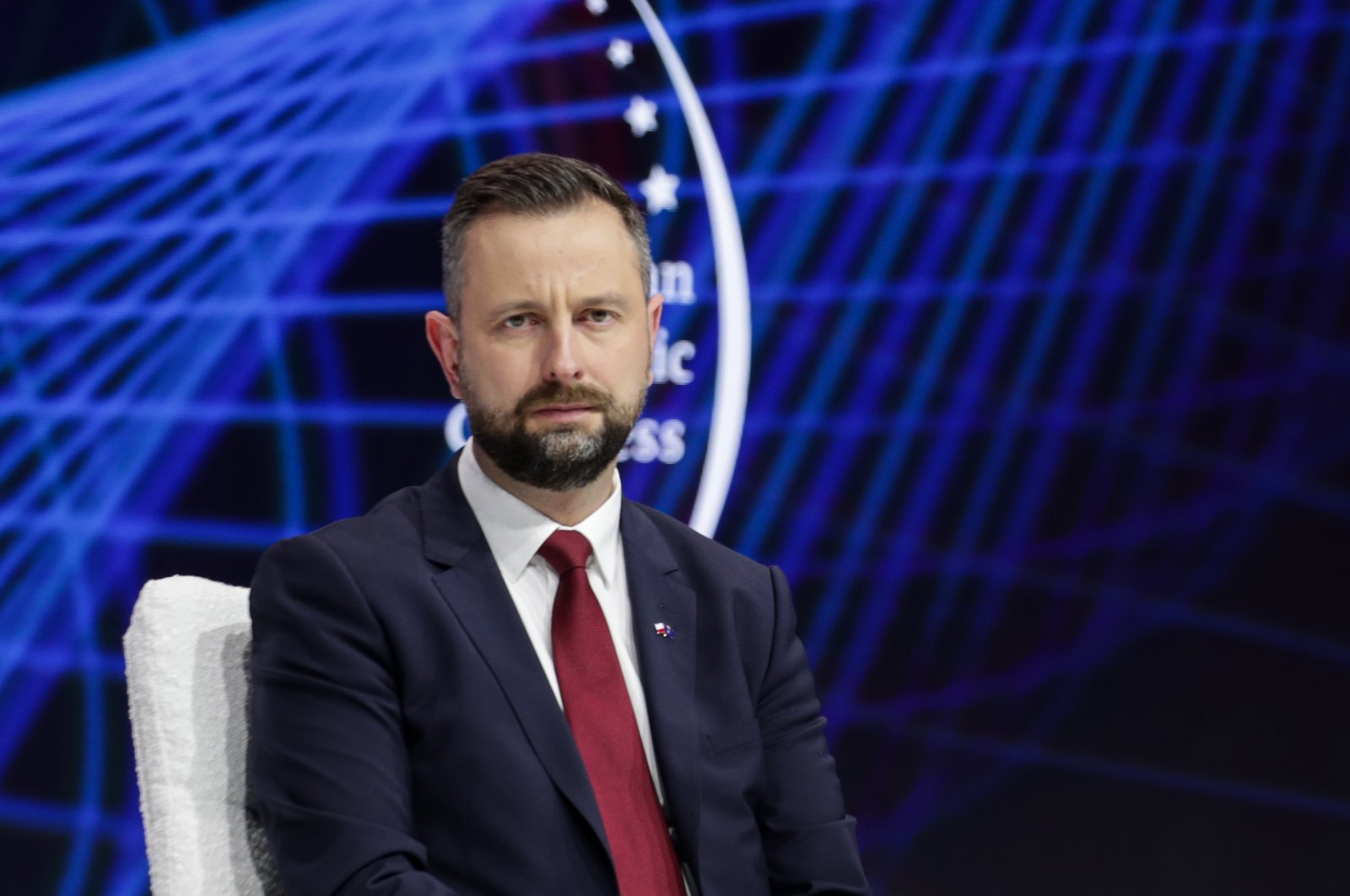 Wladyslaw Kosiniak-Kamysz of Poland (Minister of National Defense) seen during XVI European Economic Congress at the International Congress Center in Katowice (Poland), May 7, 2024. (Reuters Photo)