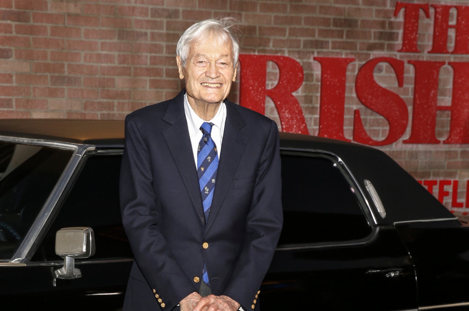 Roger Corman arrives for the premiere of Netflix&#039;s &quot;The Irishman&quot; held at TCL Chinese Theatre, Los Angeles, California, U.S., Oct. 24, 2019. (Shutterstock Photo)