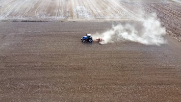 The Thrace region faces potential drought due to climate change, Edirne, Türkiye, Nov. 11, 2023. (DHA Photo)