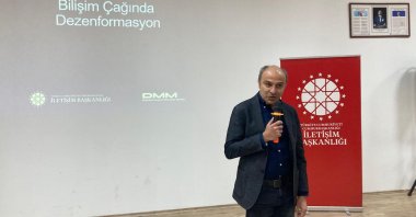 Idris Kardaş, coordinator of the Presidency's Directorate of Communications' Center for Countering Disinformation, Konya, Türkiye, May 13, 2024. (AA Photo)