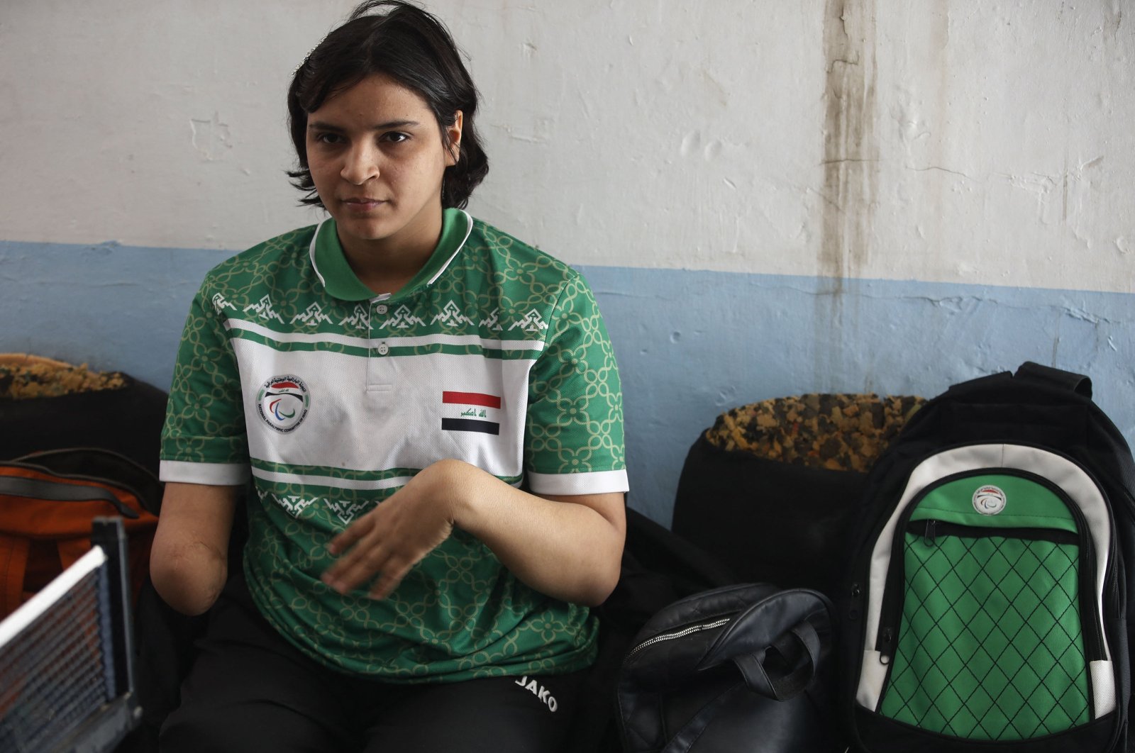 Iraqi table tennis star eyes Paris gold despite losing 3 limbs