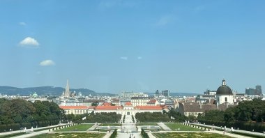 Consisting of the Upper and Lower Belvedere connected by a grand park, the complex is a splendid sight in Vienna, Austria. (Photo by İlker Topdemir)