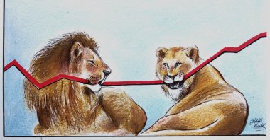 "In order for the economic system to function properly and for people to have confidence in the market economy, the most fundamental rule is for the public to strengthen and protect the rules of good behavior." (Illustration by Erhan Yalvaç)