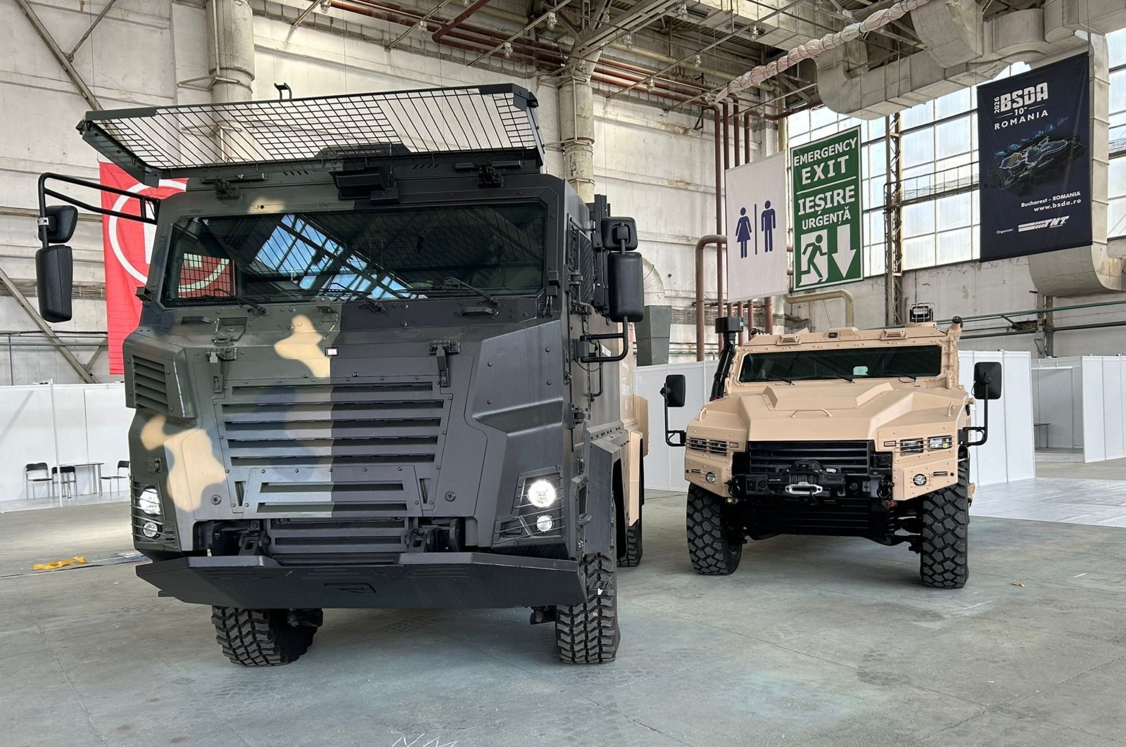 The Turkish-made Ejder Kunter 4x4 special purpose platform, May 20, 2024. (AA Photo)