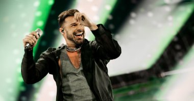 World-renowned Puerto Rican singer Ricky Martin will meet music enthusiasts in Antalya, Türkiye on July 31. (AA Photo)