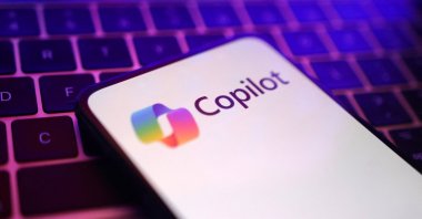 The Copilot logo is seen in this illustration taken May 20, 2024. (Reuters Photo)