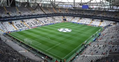 A general view of Beşiktaş's Tüpraş Stadium. (AA Photo)