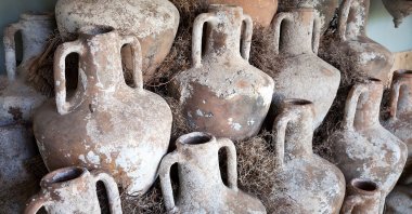 The earliest evidence of grape winemaking comes in the form of pottery jars holding remnants of wine compounds, dating back to approximately 6000 B.C., Azerbaijan. (Photo courtesy of Azerbaijan Travel)