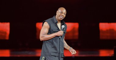 Comedian Dave Chappelle performs at Madison Square Garden during his 50th birthday celebration week in New York, U.S., Aug. 22, 2023. (AP File Photo)