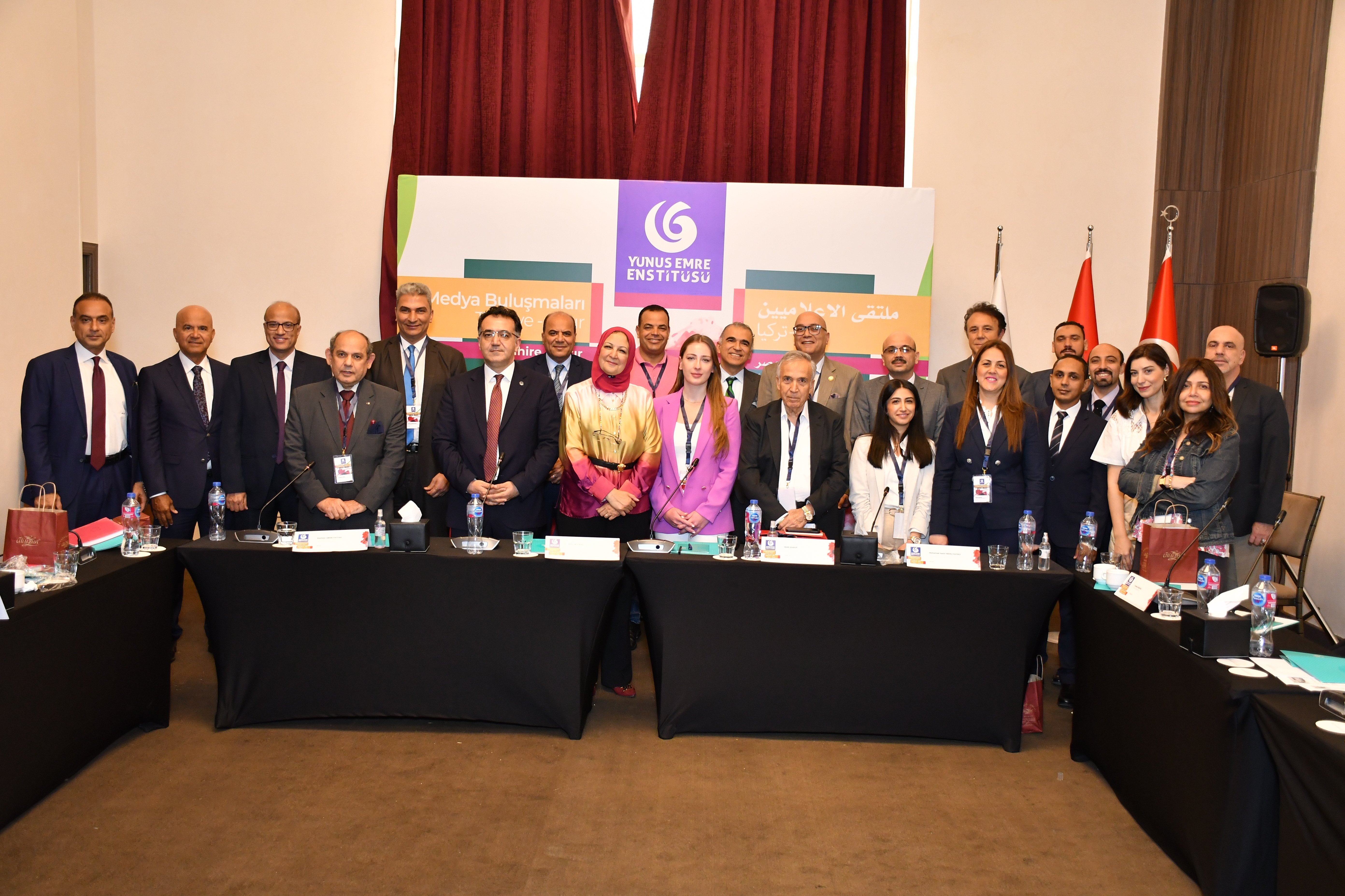 Bringing together journalists from both countries, the “Türkiye-Egypt Media Meetings&quot; explored the media&#039;s crucial role in shaping global narratives and building bridges of understanding, Cairo, Egypt, May 23, 2024. (Photo courtesy of YEE)