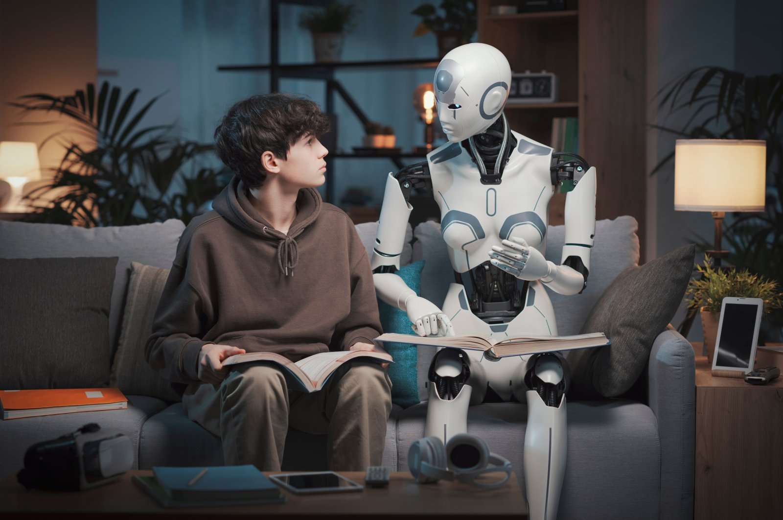Artificial intelligence education must begin early, ensuring children are prepared for the evolving landscape of AI in the future. (DHA Photo)