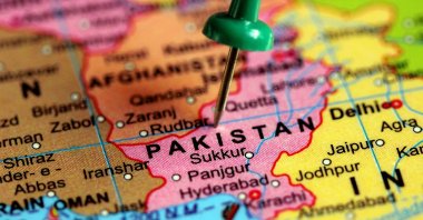 The crash happened around dawn in Basima town in Balochistan province, southwestern Pakistan.