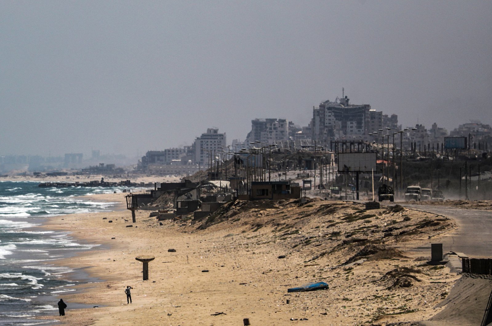 A view of buildings destroyed in Israeli attack, northern Gaza Strip, Palestine, May 29, 2024. (EPA Photo)