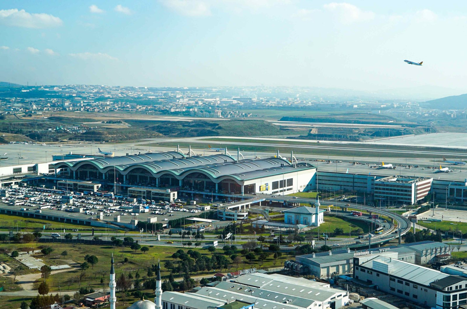 This undated photo shows the Sabiha Gökçen Airport in Istanbul, Türkiye. (Courtesy of ISG)