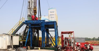 Thrace Basin Natural Gas Company (TBNG)'s site in Tekirdağ, in this photo released on June 4, 2024. (AA Photo)