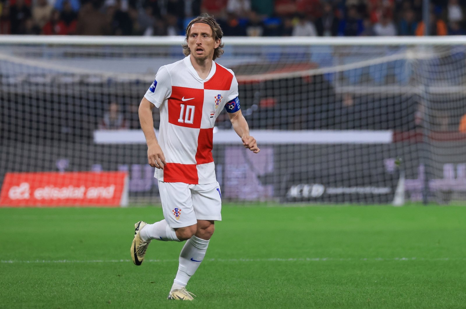 Croatia&#039;s Luka Modric during the FIFA Series 2024 Egypt match against Egypt at New Administrative Capital Stadium, Cairo, Egypt, March 26, 2024. (Getty Images Photo)