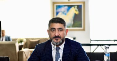 Traditional Equestrian Sports Federation President Zübeyir Bekiroğlu during an interview with Anadolu Agency (AA), Istanbul, Türkiye, June 6, 2024. (AA Photo)