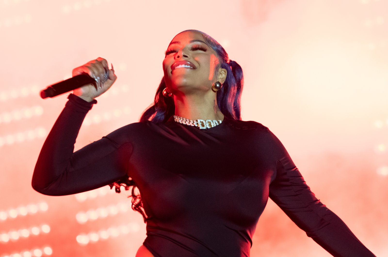 Stefflon Don performs at BBC Radio 1&#039;s Big Weekend 2024, Luton, U.K., May 24, 2024. (Getty Images Photo)