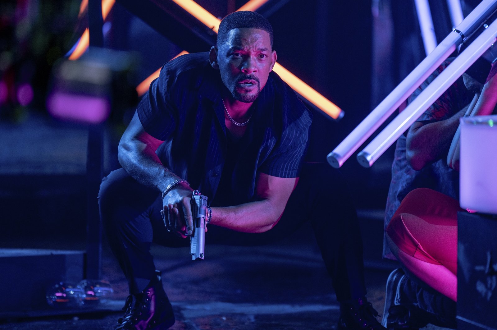 This image released by Sony Pictures shows Will Smith in &quot;Bad Boys: Ride or Die,&quot; April 13, 2023. (AP Photo)