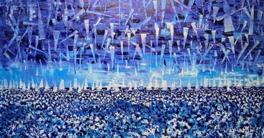 "Maviliklerde Coşku" by Akın Ekici. (Photo courtesy of Akın Ekici)