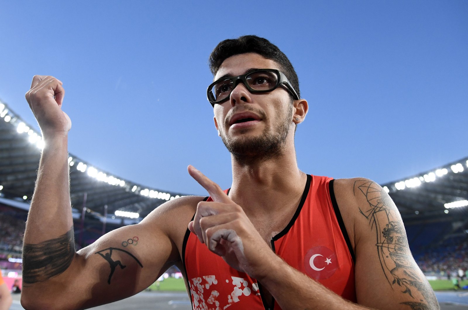 Turkish athlete Ersu Şaşma during the 2024 European Athletics Championships, Rome, Italy, June 12, 2024. (AA Photo)