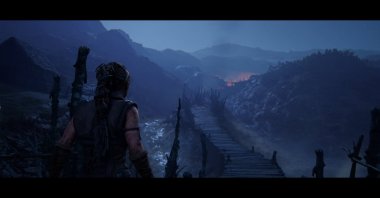 Hellblade 2 impresses above all with its visuals and the realistic animation brings Senua&#039;s story to life. (DPA Photo)
