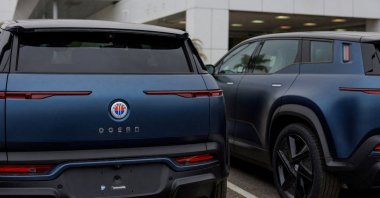Fisker Ocean electric SUV vehicles are shown at one of the company’s sales, service and delivery centers, Vista, California, U.S., May 22, 2024. (Reuters Photo)