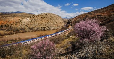 Minister of Transport and Infrastructure Abdulkadir Uraloğlu announced that the touristic Tatvan Train, operating between Ankara and Tatvan, will commence its journeys after the Eid al-Adha holiday. (DHA Photo)