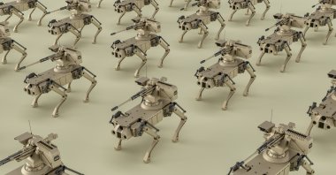 &quot;The personalization of technology in the military context implies that each state will focus on distinct applications and adaptations of AI within its military domain, primarily shaped by the specific threats it faces and its national interests.&quot; (Getty Images Illustration)